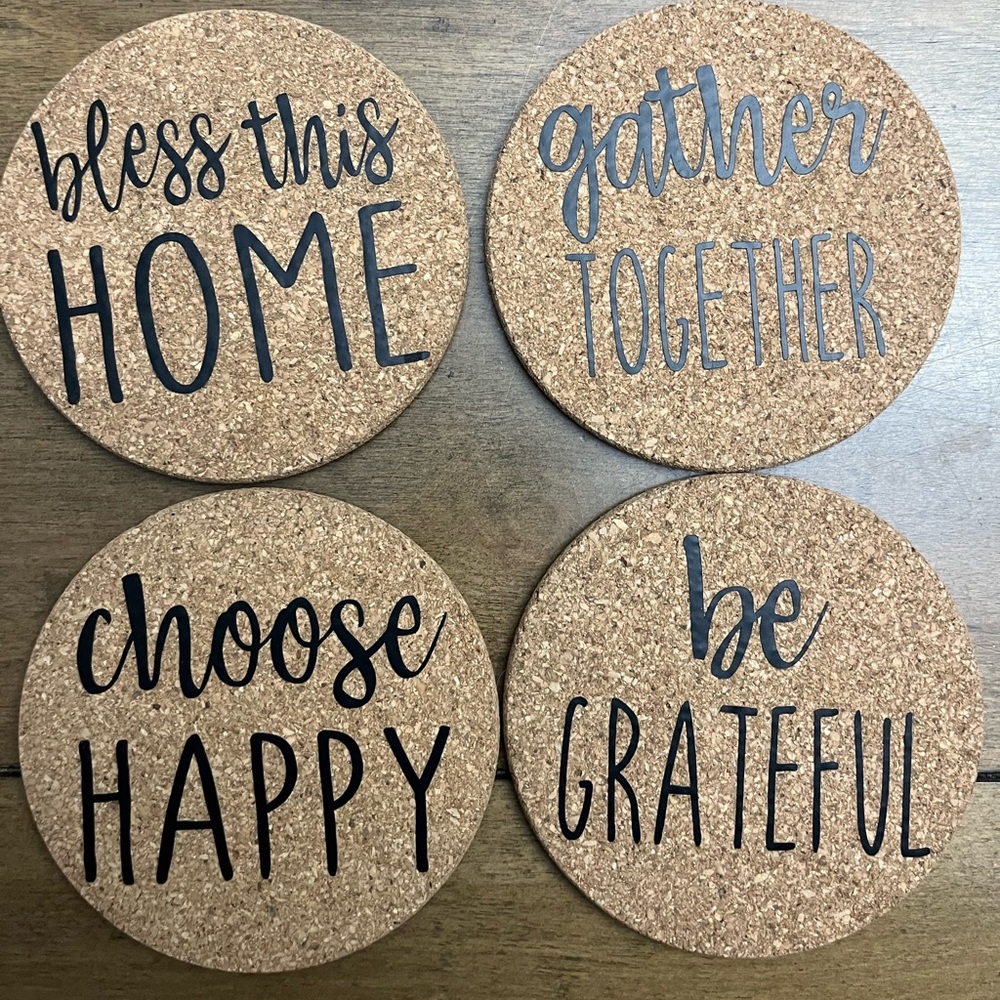 Set of 4 coasters